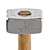 Mini Sledgehammer: Heavy-duty Strike Tool 3D model small image 4