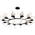 Versatile Ring Chandelier & Lamps 3D model small image 1