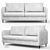  Idealbeds Milan Sofa Bed 3D model small image 1