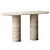 Matteo Travertine Console Table  L450 x W1400 x H770 mm 3D model small image 1