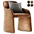 ECHO Chair: Sleek Comfort Design 3D model small image 2