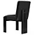 Sleek Roxy Dining Chair: Corona Ready 3D model small image 5