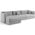 Luxury Trussardi Casa Maryl Sofa 3D model small image 4