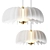 Graceful Ballet Pendant Lamp 3D model small image 3