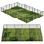 Corona-Ready Mini Soccer Field 3D model small image 1