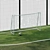 Corona-Ready Mini Soccer Field 3D model small image 3