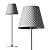 Modern Designer Flos Floor Lamp 3D model small image 4