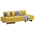 Contemporary Loveland Sofa Set 3D model small image 2