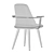 Elegant Roche Bobois Chair 3D model small image 4