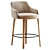 Contemporary Adel Chair Stool | Calligaris 3D model small image 1