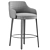 Contemporary Adel Chair Stool | Calligaris 3D model small image 4