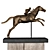 Ancient Greek Equestrian Rider Sculpture 3D model small image 2