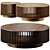 Sleek Giostra Coffee Tables 3D model small image 1