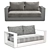 Hayman 2 Seater Sofa Model 3D model small image 3