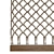 Macrame Partition Wall Panel 3D model small image 2