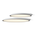 Rotatable Pivoted Ceiling Lamp 3D model small image 4