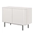 Modern Scandinavian style sideboard, 1060mm 3D model small image 2