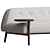 Wyatt Blanc Sofa Daybed 3D model small image 3