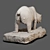 Bear Sculpture 3D Model 3D model small image 3