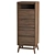 TWIST 40 Teak Wood Dresser 3D model small image 2