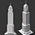 Skyscraper 3D Model Exterior Pack 3D model small image 7