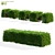 Picea Abies Hedge Assortment 3D model small image 1