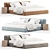 Title: Modern Superoblong Bed Collection 3D model small image 6