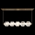 Elegance Defined: Reign Linear Chandelier 3D model small image 3