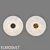 Marble LED Wall Light Eurosvet Thasos 3D model small image 1