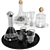 Elegant Glassware Set with Jugs 3D model small image 1