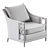  Contemporary McGuire Lounge Chair Model 3D model small image 7