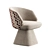 Karl Konyshev Chair - Customizable Dimensions 3D model small image 1