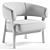 Stylish Juno Chair: Modern Comfort 3D model small image 6