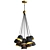  Modern Organic Pendant Light 3D model small image 1