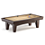 Brunswick Winfield 8ft Pool Table 3D model small image 10