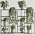 Modern Indoor Plant Stand 150 3D model small image 3