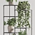 Modern Indoor Plant Stand 150 3D model small image 4