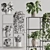 Modern Indoor Plant Stand 150 3D model small image 7