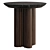 Modern Oak Cathedral Side Table 3D model small image 1