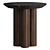 Modern Oak Cathedral Side Table 3D model small image 3