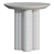 Modern Oak Cathedral Side Table 3D model small image 4