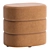 Elegant Beige Pouf Boguslav 3D model small image 3