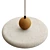 Artistic Stone Pendant, 40x9 cm 3D model small image 3