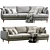 Contemporary Smedstorp Sofa - Versatile Modern Design 3D model small image 4