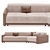 Penelope Fold-Out Sofa Bed 3D model small image 13