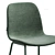 Scandinavian Dining Chair Beige-Olive 3D model small image 6