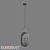 Gem Glass Pendant Light Eurosvet 3D model small image 3