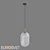 Gem Glass Pendant Light Eurosvet 3D model small image 4