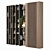 Modular Bookcase Cabinet Shelves 3D 3D model small image 3