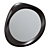 Modern XL Asymmetric Mirror 3D model small image 2